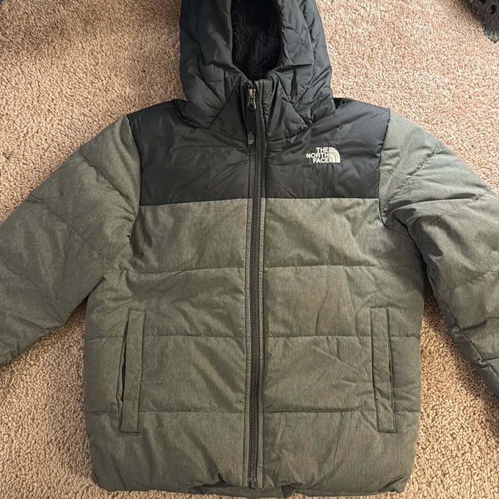 Down Hooded Puffer North Face Coat